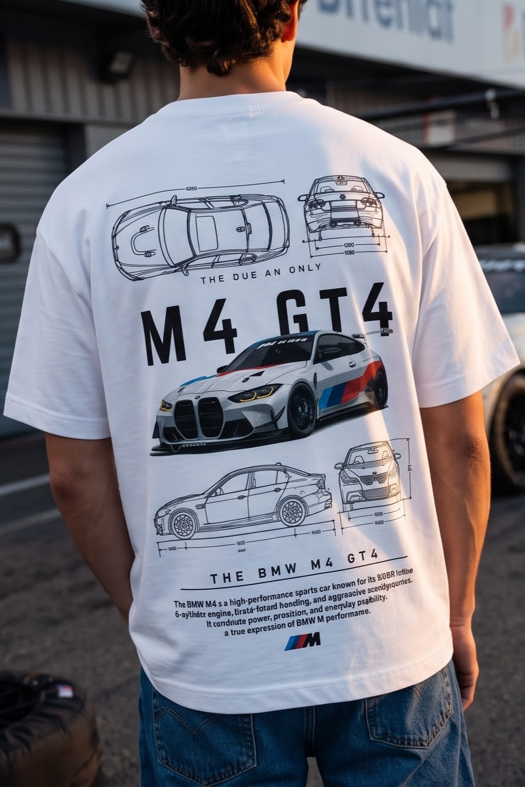 M4 PERFORMANCE OVERSIZED T-SHIRT