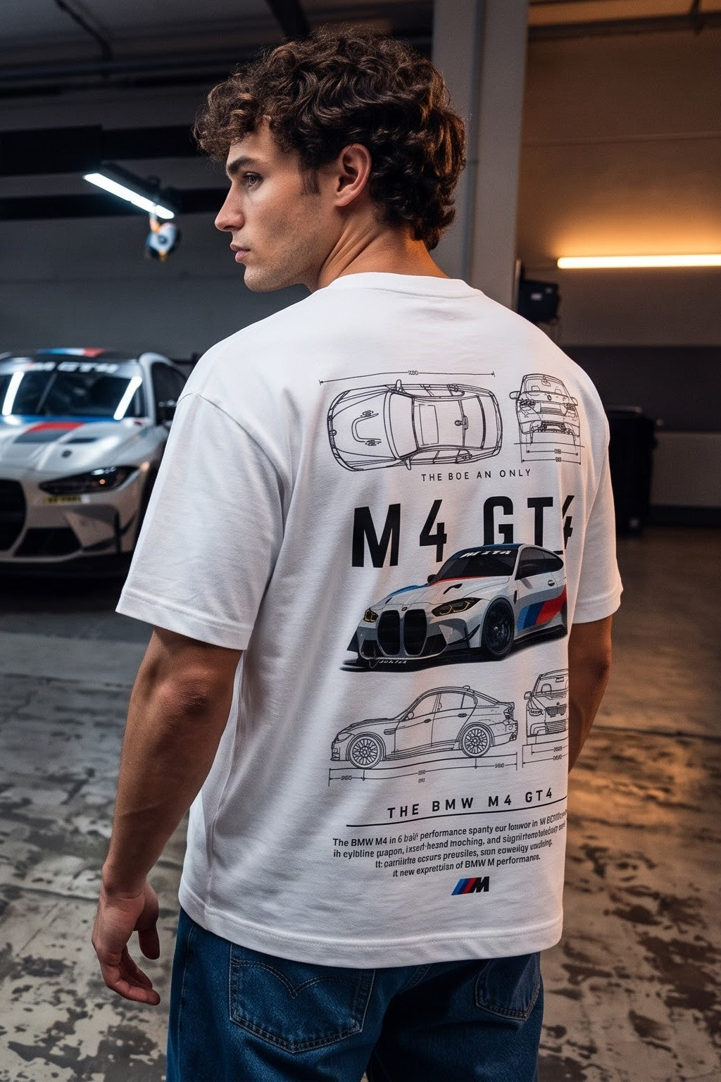 M4 PERFORMANCE OVERSIZED T-SHIRT