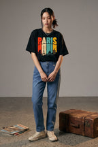 PARIS VINTAGE OVERSIZED TEE