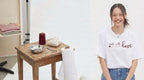 MADE WITH LOVE OVERSIZED T-SHIRT