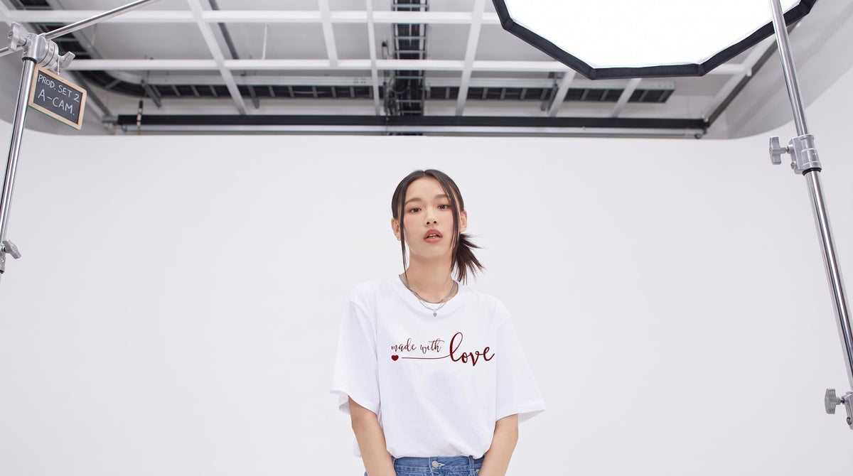 MADE WITH LOVE OVERSIZED T-SHIRT