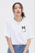 Pocket Panda Oversized Tee