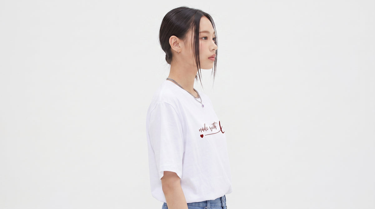 MADE WITH LOVE OVERSIZED T-SHIRT
